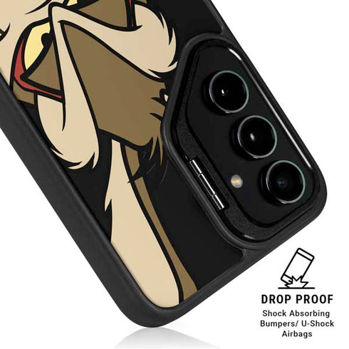Looney Tunes Wile E. Coyote Smile Galaxy S24 Plus Kickstand Case